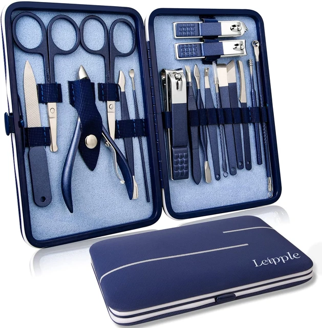 Tagliaunghie Set Professionale - Grooming Kit Strumenti per Manicure E Pedicure