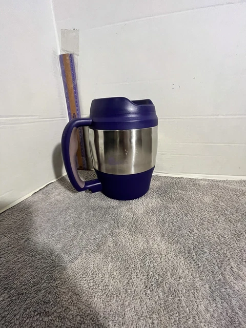 Bubba Keg 52 oz Insulated Travel Mug Thermos Cooler Purple/Stainless Bubba