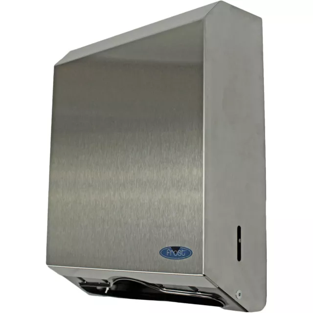 Frost Folded Paper Towel Dispenser, Stainless Steel