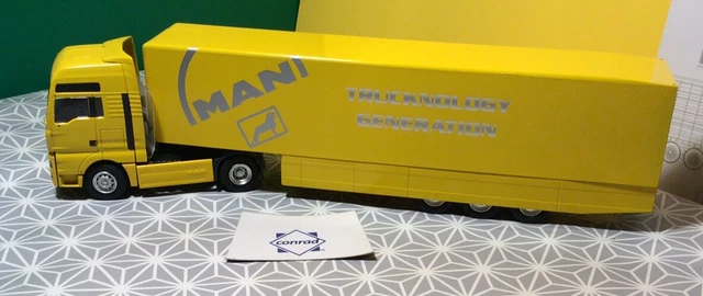 Camion Poubelle MAN Avec Kuka Rotopress - NZG Conrad 1:50 (SSK82)