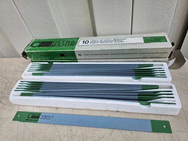 10 ULTRA MAJOR Power Hacksaw Blades, H.S.S SPEED Flexible 17 x 1-1/4 x .062  10T
