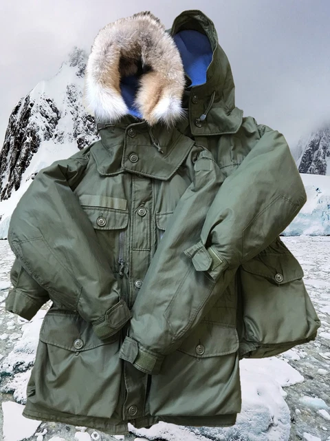 VTG CANADIAN ARMY EXTREME COLD Weather ARCTIC PARKA Jacket COMBAT