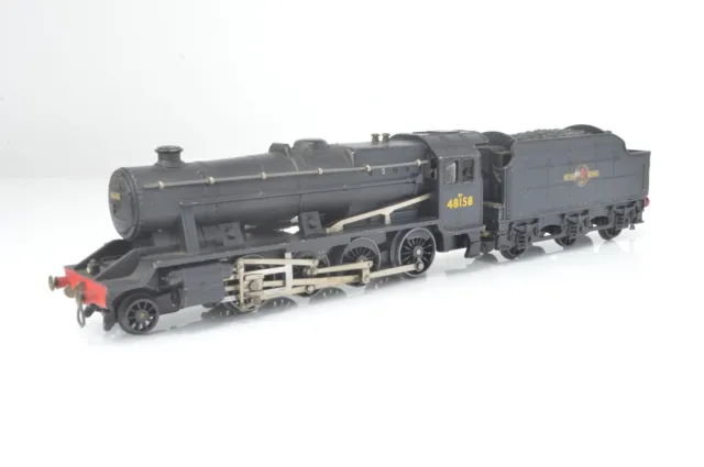 Hornby Dublo OO Gauge - 2-Rail LT25 BR Black Class 8F- 2-8-0 48158 - Boxed
