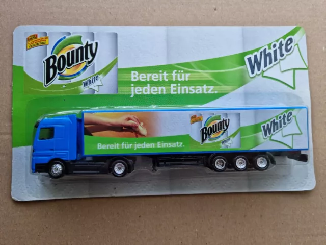 Werbetruck Bounty White, Bereit für jeden Einsatz