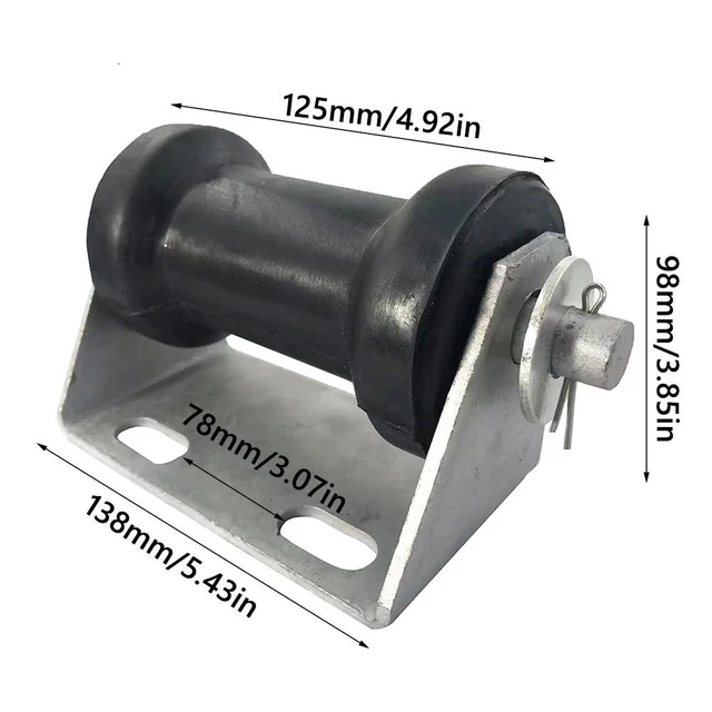 GALVANIZED STEEL BOAT Trailer Rollers Boat Trailer Brackets £48.47