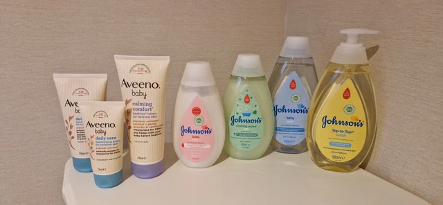 Baby Bath Bundle Johnsons Aveeno