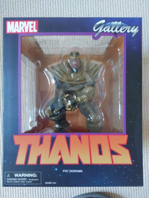 Marvel Gallery Thanos Diorama PVC Statue Diamond Select Avengers Comic Figure dc