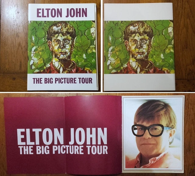 Programme Concert Elton John " The Big Picture Tour 1997/1998 " NEUF/MINT