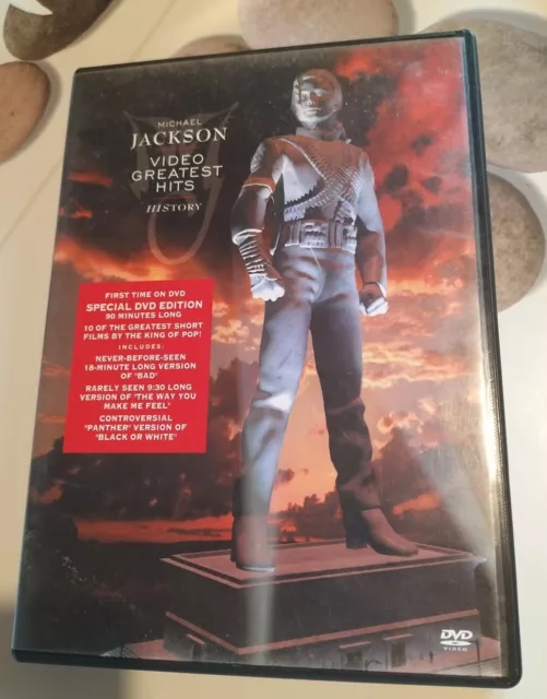 DVD Michael Jackson Vidéo Greatest Hits History