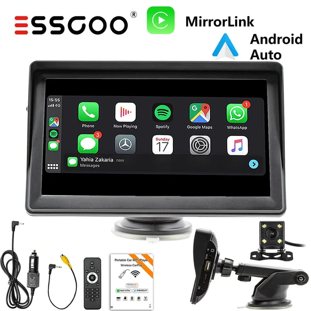CAR STEREO WIRELESS Carplay Android Auto Radio 7