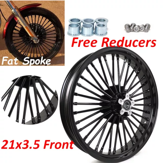 21" x 3.5" Fat Spoke Front Wheel Rim for Harley Dyna Wide Glide FXDWG 2006-2017