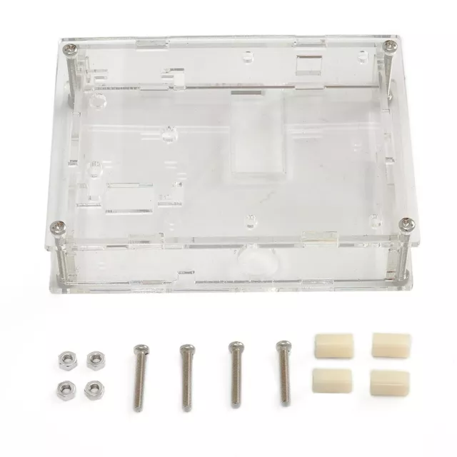 1x Transistor Tester Case Clear Acrylic Housing For LCR-T4 Transistor Tester