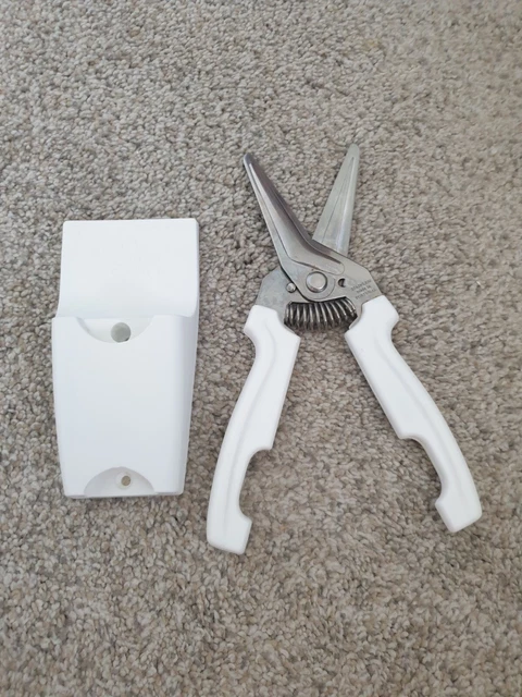 Tijeras de tijera de cocina Mimpered Chef #1075 soporte de montaje en pared blanco Portugal