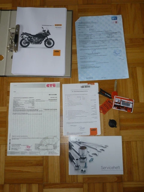 Motorrad KTM 1090 Adventure / KTM Powerparts / gepflegtes Garagenfahrzeug ! Top! 12