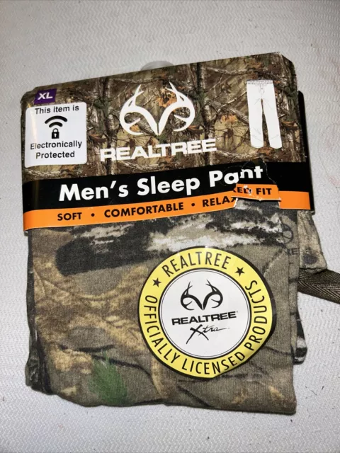 Realtree Men’s Sz XL  Camo Print Sleep Pants NWT