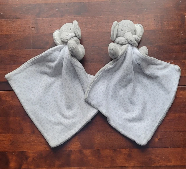 X GEORGE Asda Grey Starry Comforter Blanket Blankie Soft Toy