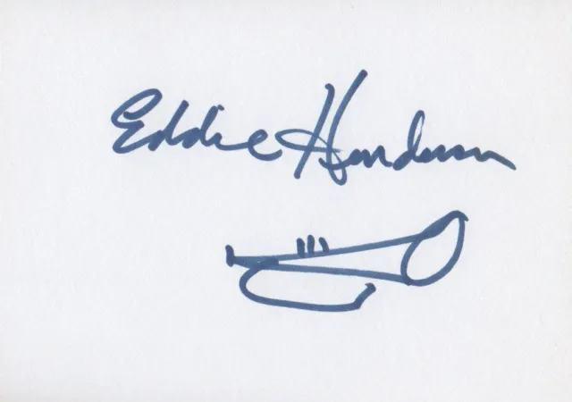 Eddie Henderson Autogramm signed 10x15 cm Karteikarte