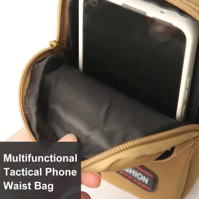 Molle Handytasche Outdoor Handy Gürteltasche Smartphone Tasche Molle Pouch Army 2