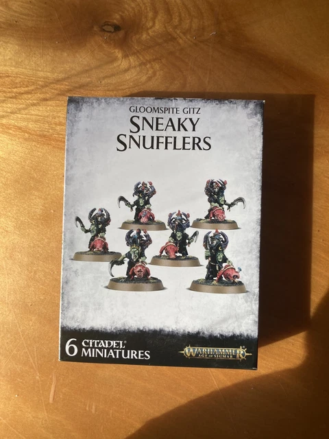 Warhammer Age of Sigmar Gloomspite Gitz Sneaky Snufflers