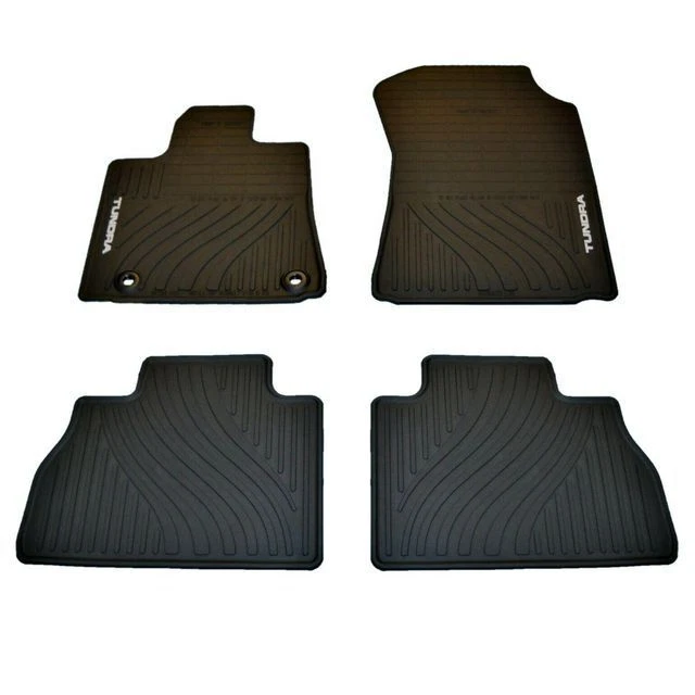 NEW GENUINE TOYOTA Tundra 4pc AllWeather Rubber Floor Mats PT90834121