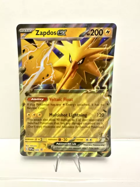 Pokemon 151 - Zapdos ex (SVP 049) Black Star Promo - JUMBO Card - NM