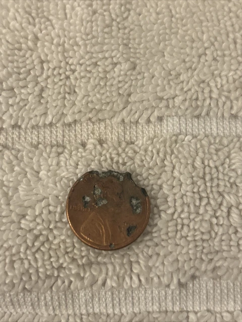 Lincoln Penny Damaged Unknown Date And Mint