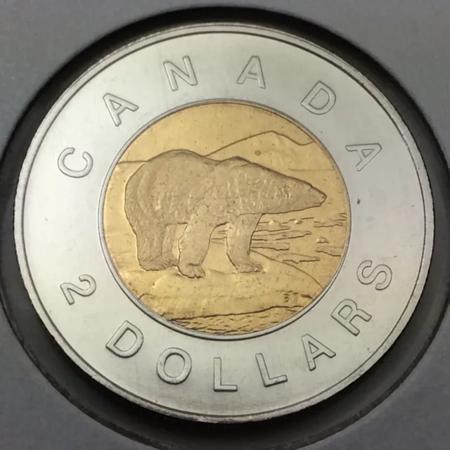 2009 Canada 2 Dollars Toonie KM# 496 Uncirculated Coin D377