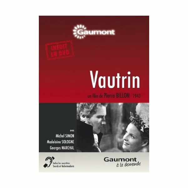 DVD - Vautrin - Gaumont Video - Michel Simon, Madeleine Sologne, Georges Marchal