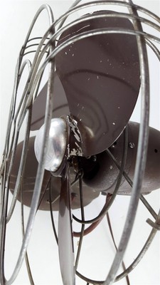Antiquarian Art Deco Knapp-Monarch Jack Frost Fan, 12" Oscillating Model 3-501 8