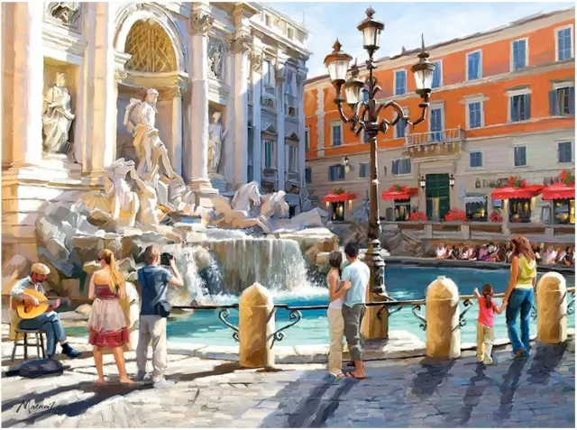 Puzzle "Fontaine De Trevi" - 3000 pièces - Castorland - Neuf Sous Blister