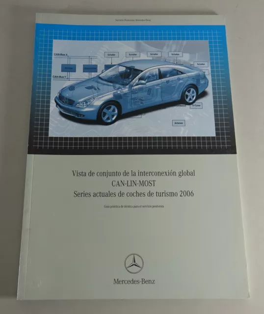 Manual De más Alto Mercedes-Benz Completo Can-Lin-Most Estado de La Rojo 02/2006
