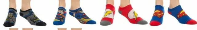 Batman, Robin, Superman Dc Comics Ankle Socks You Pick From List
