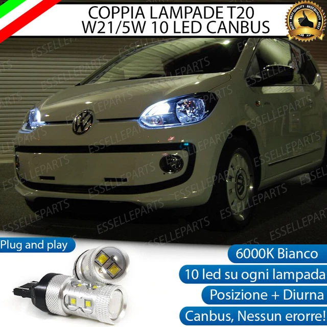 Lâmpada Led T20 W21/5w 12v 7443 22 Leds Smd 2 Polos Branca - 1 Par - Escorrega O Preço - Foto 5