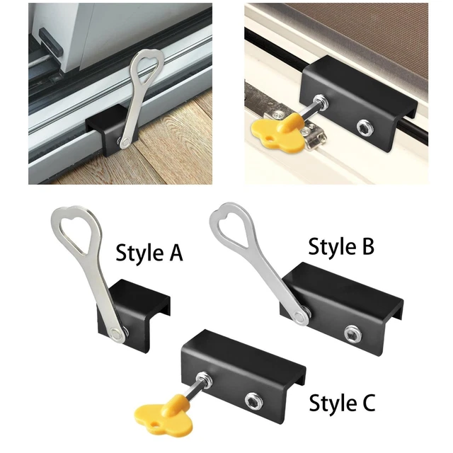 WINDOW LOCKS SLIDING Window Locks with Key Easy Installation Security ...