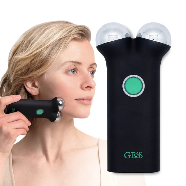 Masseur De Visage EMS Micro-courant GESS - Lifting, Anti-rides, Peau Serrée, Appareil Mini Soin Anti-âge