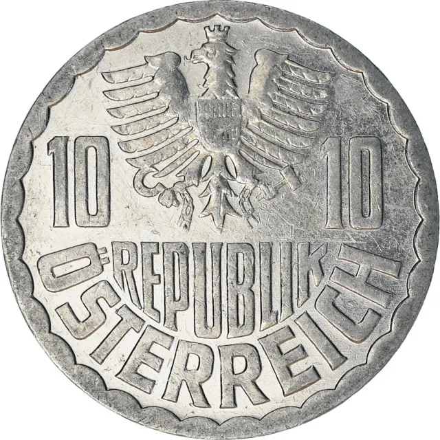 [#839013] Coin, Austria, 10 Groschen, 1993, Vienna, VF, Aluminum, KM:2878