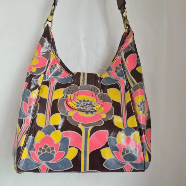 Oilcloth shoulder bag deals
