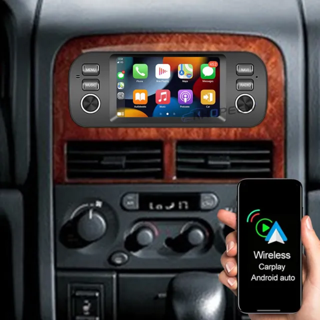 5" Android 11 Apple Carplay Car GPS Radio Stereo 2+32GB For Jeep Grand Cherokee