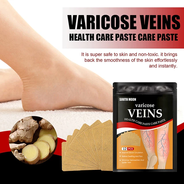 South Moon Varicose Veins Phlebitis Spider Earthworm Leg Relief Patch