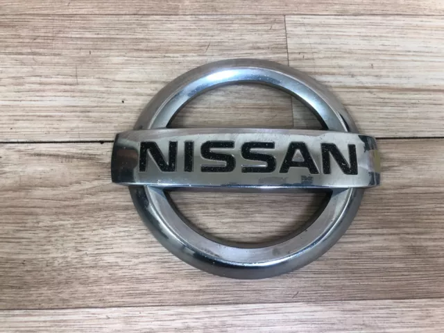 Nissan Titan Armada Oem Front Grille Emblem Logo Decal Symbol Chrome 2004-2015