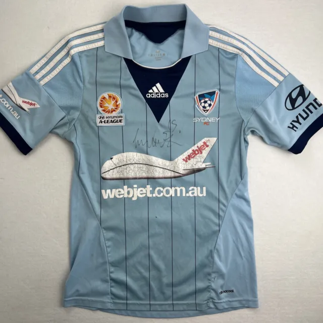 Adidas Sydney FC Hyundai A-League Football Jersey Soccer Jersey Size S Read desc