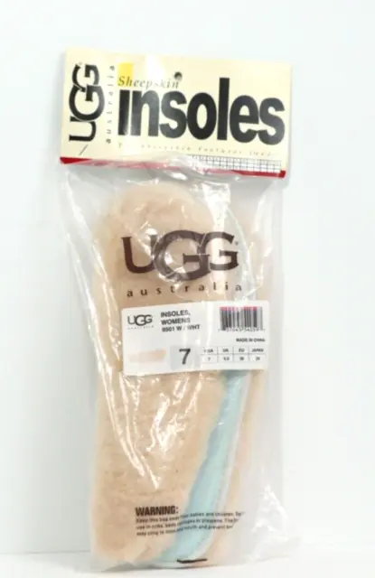 UGG Insoles Womens Size 7 Sheepskin Brand NEW in Package