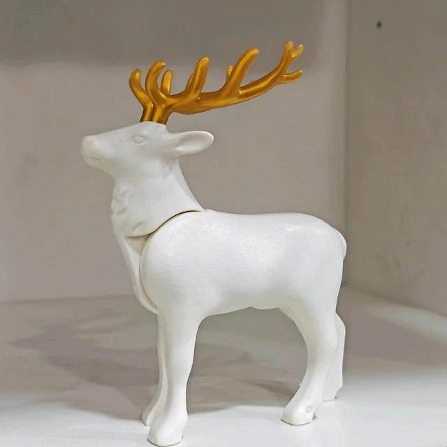 PLAYMOBIL CIERVO GIGANTE Blanco Reno 5/9/25 EUR 5,99 PicClick ES