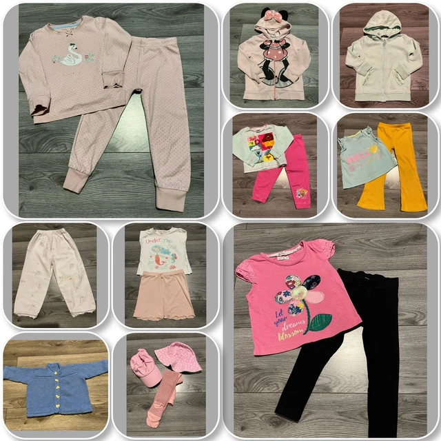 girls summer clothes bundle age 2-3 years.               (e228)