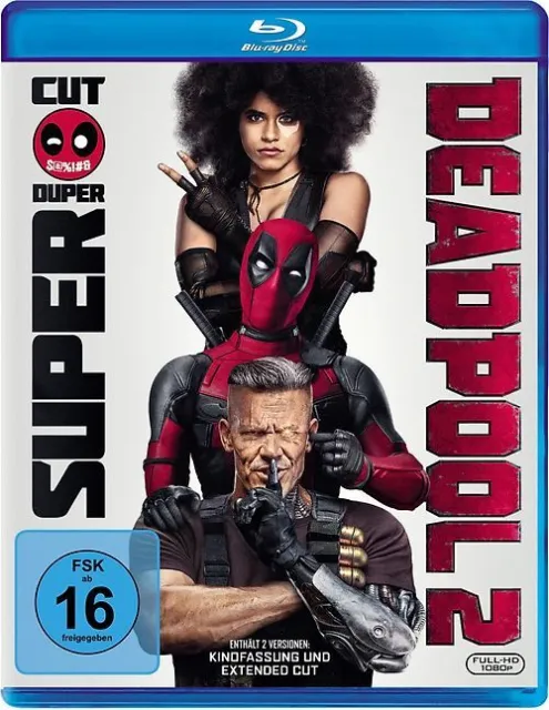 Deadpool 2 [Extended Cut, 2 Discs]