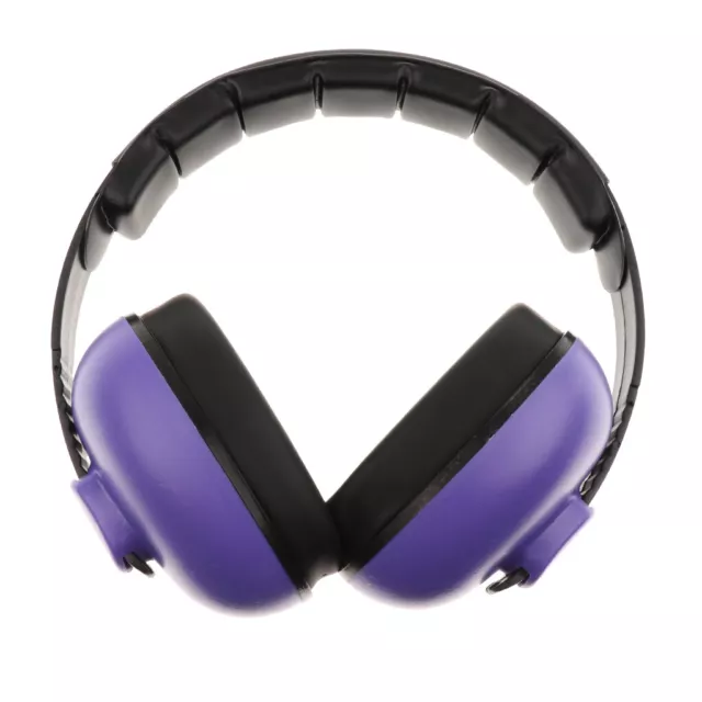 Kids Safety Sound Impact Ear Muffs Hearing Protection Noise Reduction Purple