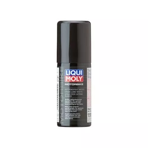 LIQUI MOLY Motorbike Kettenspray weiß Schmiermittel 50ml 1592