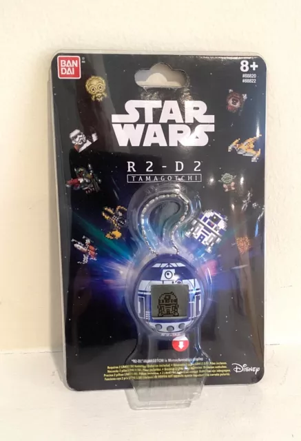 Tamagotchi Nano Star Wars R2-D2, Hologram - Blue NEW