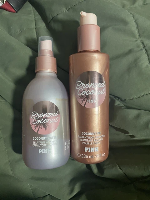 Victoria’s Secret Bronzed Coconut Oil Coconut Water Self Tanner Bronzer New