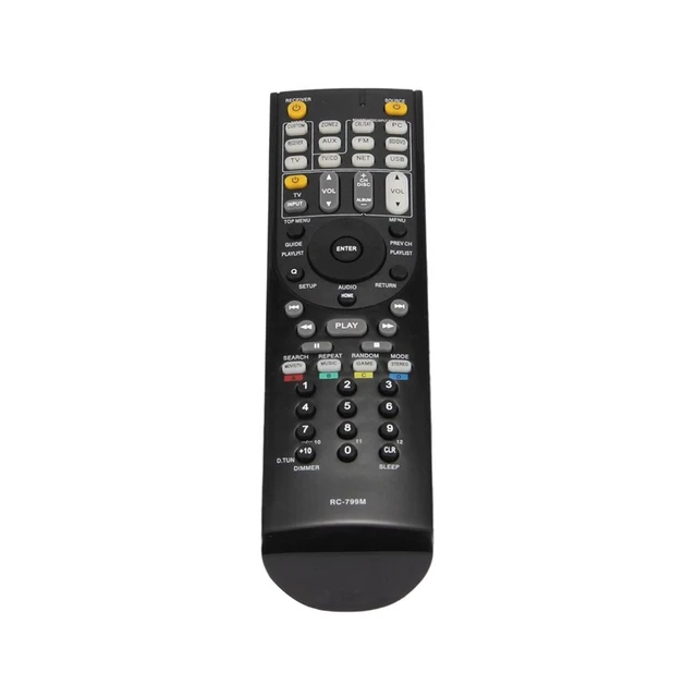TMISHION Télécommande de remplacement pour Onkyo Télécommande de